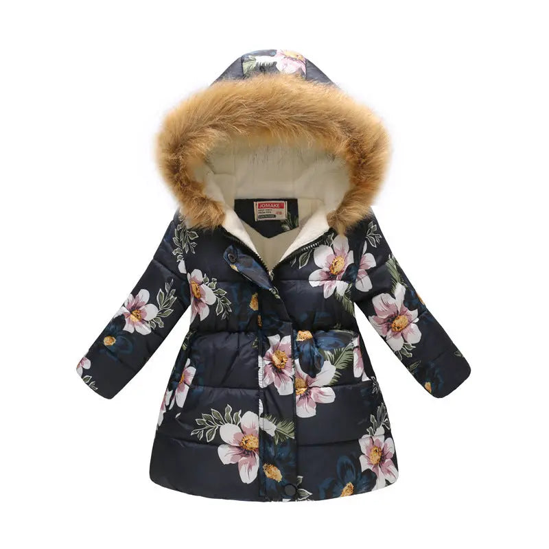 Winter Child Jackets Cotton Padded Coat Angel Wishes