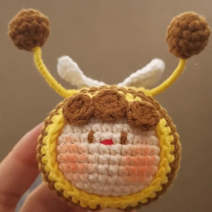Handmade Crocheted Bee Angel Wishes