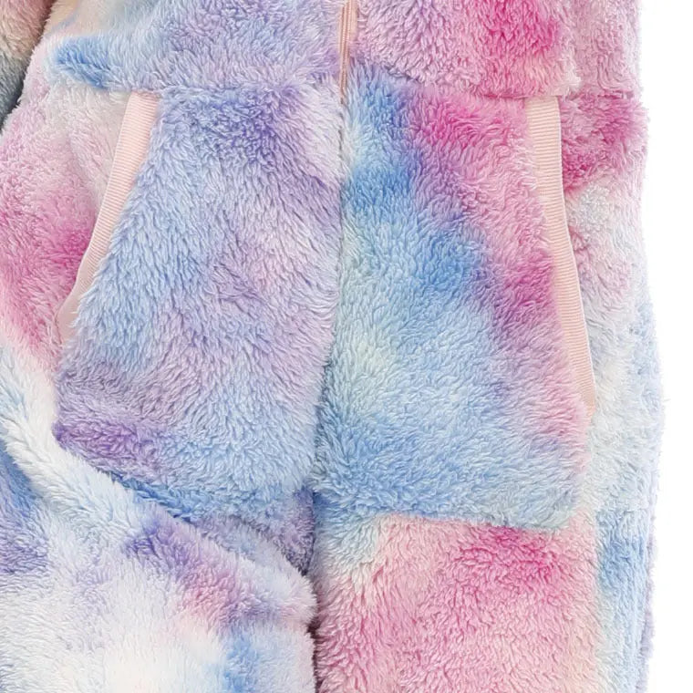 Tie Dyed Thickened Wool One Piece Suit Angel Wishes