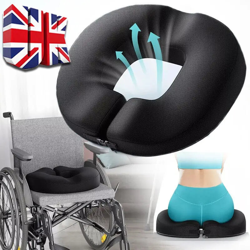 Donut Cushion For Hemorrhoids Coccyx Cushion Tailbone Orthopaedics Pain Relief B Angel Wishes