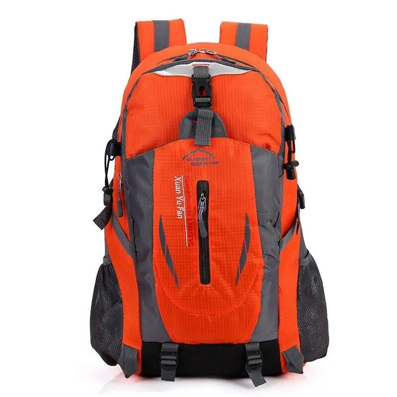 40L Large Waterproof Backpack Bag Camping Walking Hiking Outdoor Travel Rucksack Angel Wishes