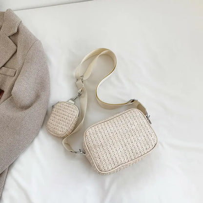 Women's Fashion Simple Casual Messenger Bag Angel Wishes