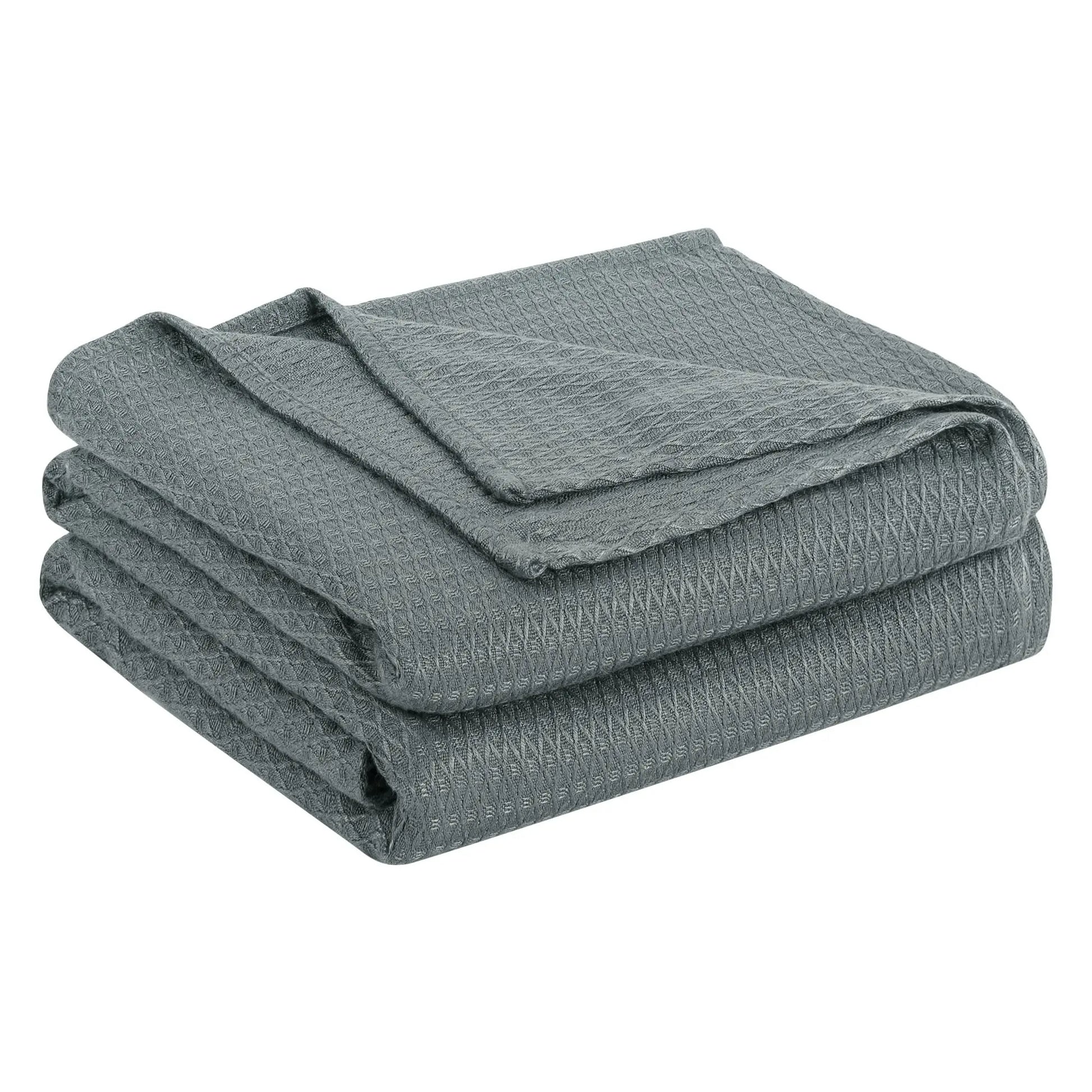 PiccoCasa Cooling Bamboo Blanket All Seasons Breathable for Hot Sleepers, Soft and Lightweight for Bed, Sofa Thin Blanket Summer Keep Cool Light Gray Single 150x200cm Angel Wishes