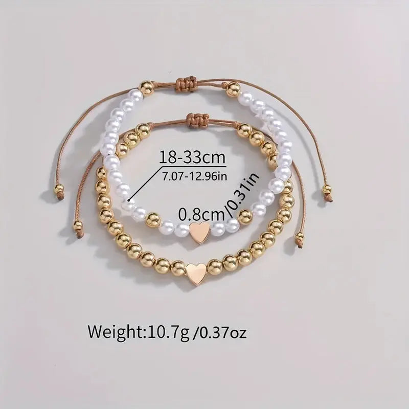 Popular Love Pendant Stringed Pearls Carrying Strap Angel Wishes