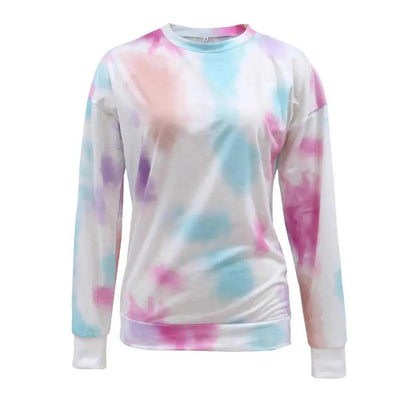 Knitted Tie- Dye Sweater Angel Wishes