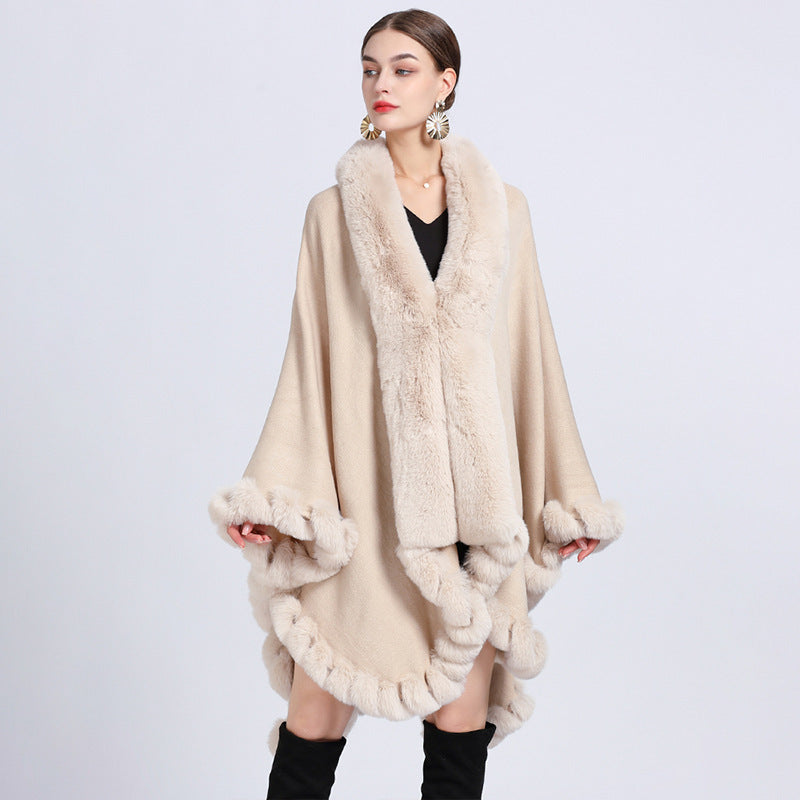 Irregular Oversized Knitted Shawl Cardigan Baggy Coat Angel Wishes