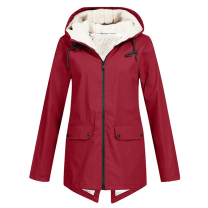 Shell Jacket European And American Autumn And Winter Outdoor Fleece Padded Coat Angel Wishes