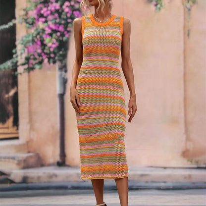 Fashion Striped Knitwear - Angel Wishes
