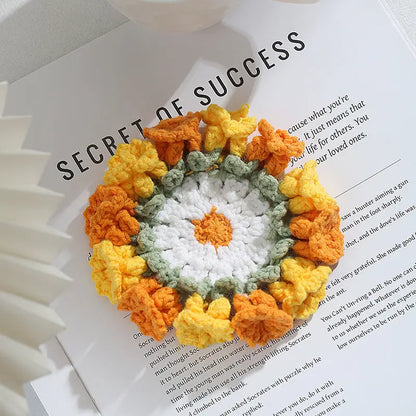 Hand-knitted Coaster Angel Wishes