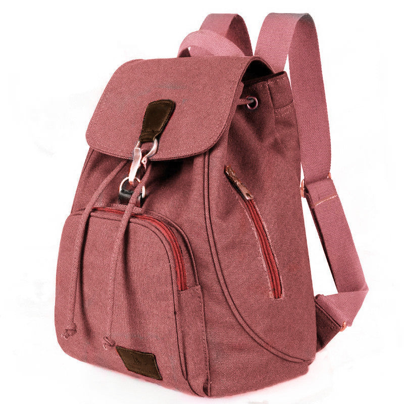 Ladies Canvas Backpack Angel Wishes