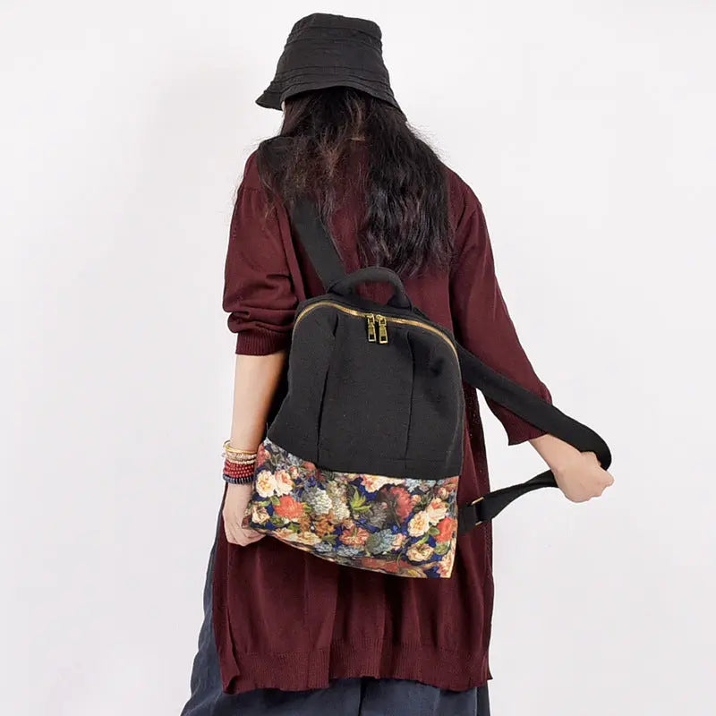 Fashionable cotton canvas bag Angel Wishes