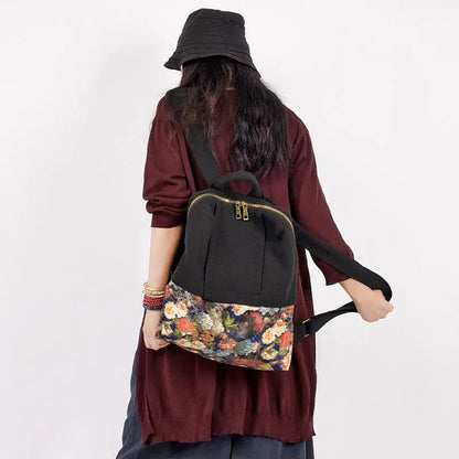 Fashionable cotton canvas bag Angel Wishes