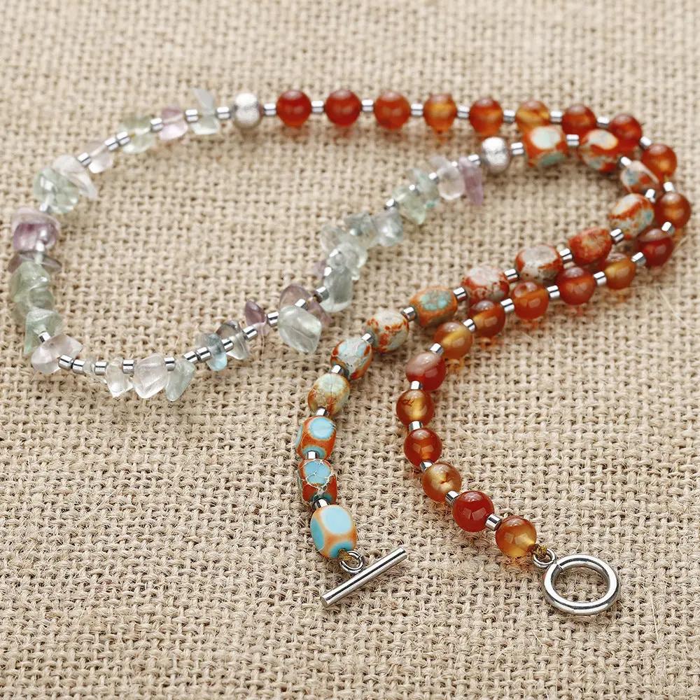 Hand-woven Agate Beads Bracelet For Women Angel Wishes