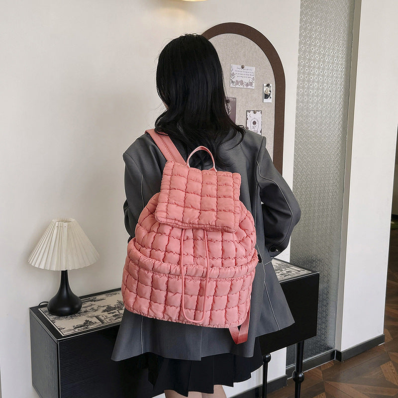 Quilted Women Backpack Angel Wishes