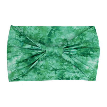 Tie-dye Sports Sweat-absorbent Hair Band Headscarf Angel Wishes