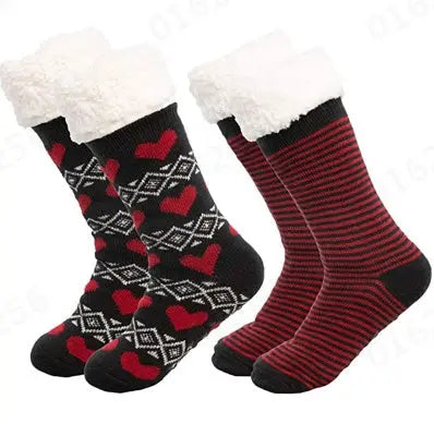 Thickened Non-slip Indoor Knitted Woolen Socks Angel Wishes