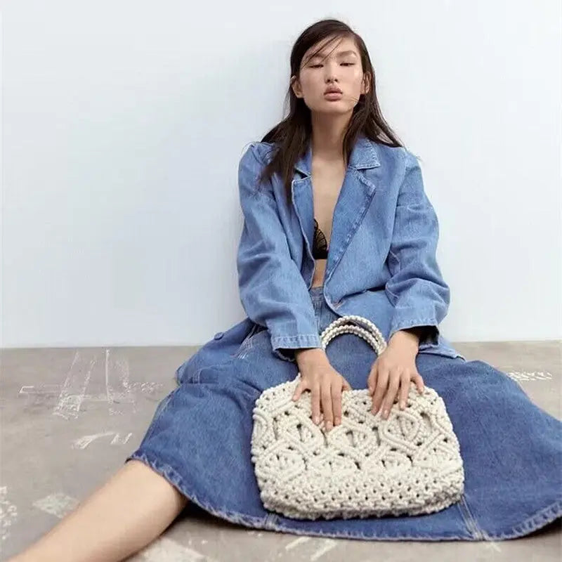 Hand Woven Shoulder Bag Angel Wishes