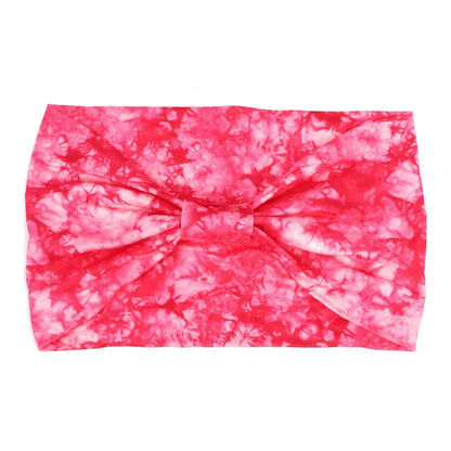Tie-dye Sports Sweat-absorbent Hair Band Headscarf Angel Wishes