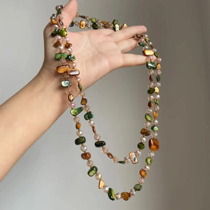 Colourful Shell Beaded Necklace Angel Wishes