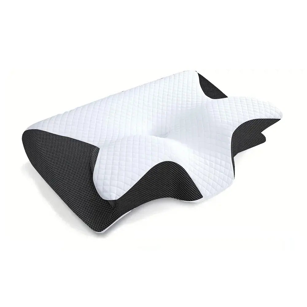 Memory Foam Cervical Pillow, 2 In 1 Ergonomic Contour Orthopedic Pillow For Neck Pain, Contoured Support Pillows,Neck Pillow Angel Wishes