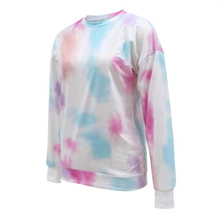 Knitted Tie- Dye Sweater Angel Wishes