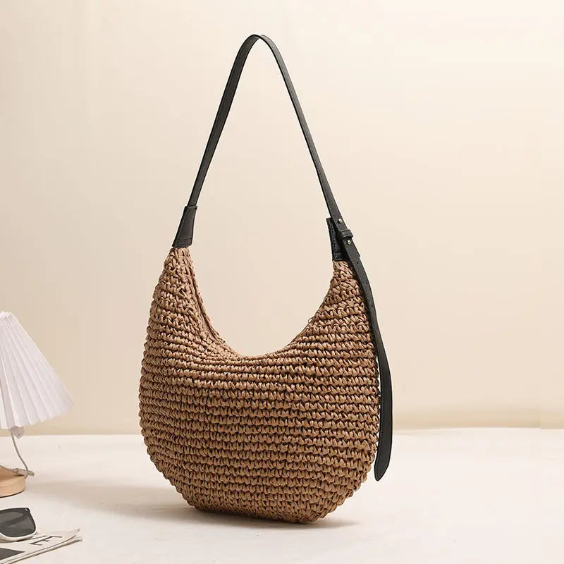 Fashionable Straw Bag Angel Wishes