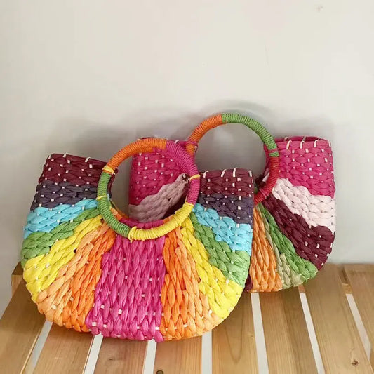 Large Capacity Bohemian Vacation Photo Bag Angel Wishes
