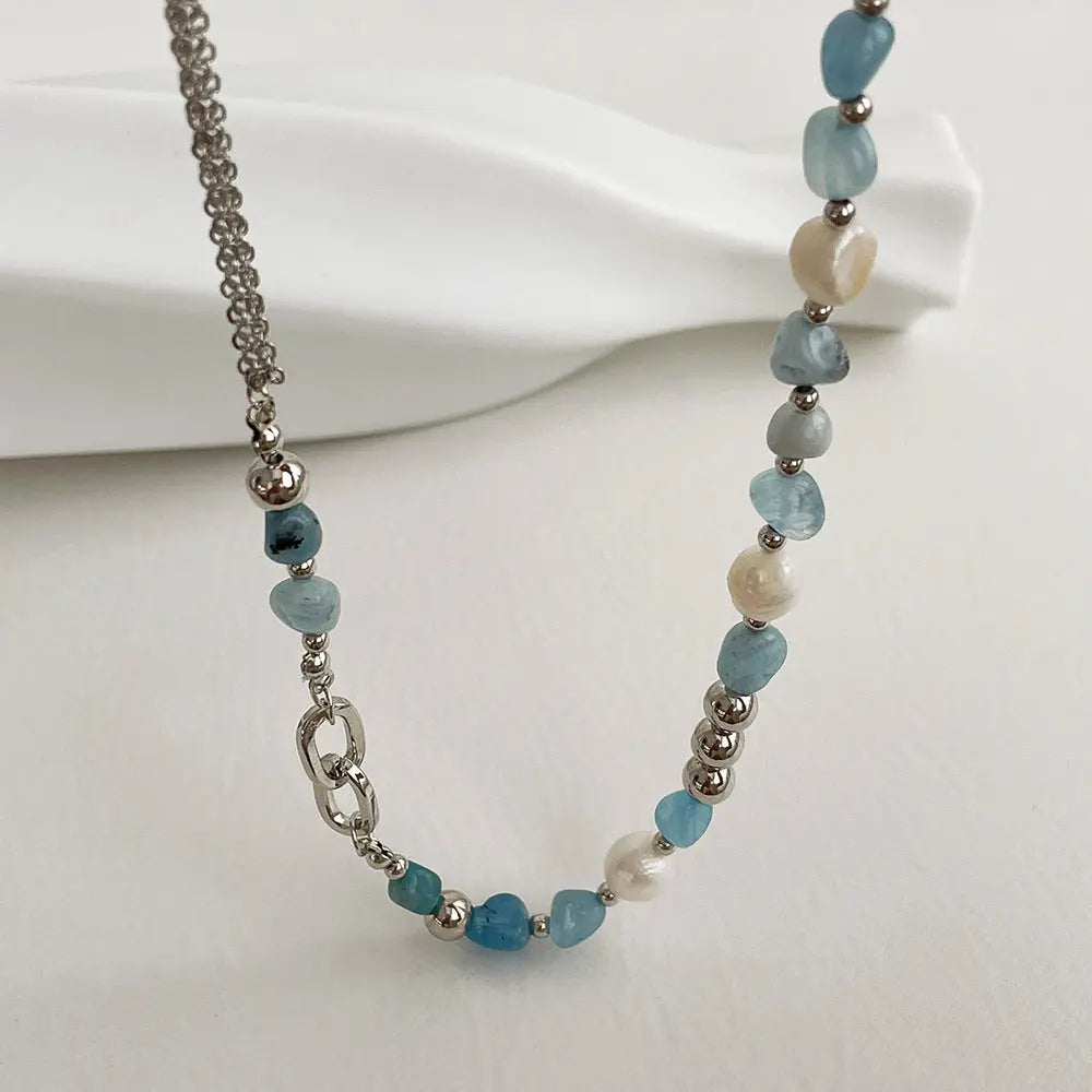 Baroque Natural Freshwater Pearls Necklace Angel Wishes