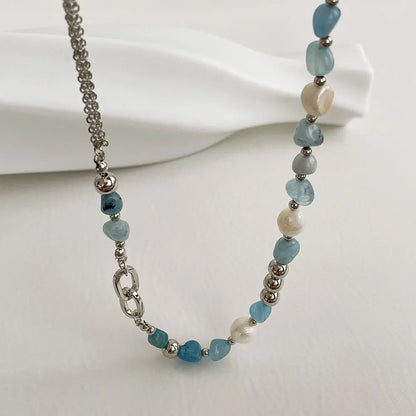 Baroque Natural Freshwater Pearls Necklace Angel Wishes