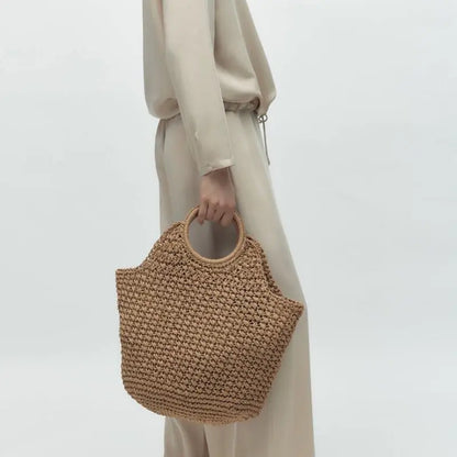 Fashion Handbags Handmade Woven Bags - Angel Wishes