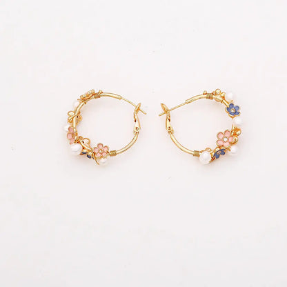 Natural Freshwater Pearl Earrings Affordable Luxury Fashion High Sense Angel Wishes