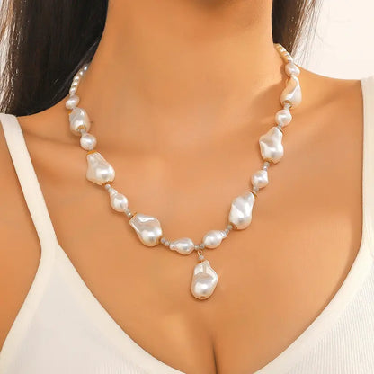 Unique Baroque Necklace - Angel Wishes