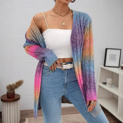 Twist Knitted Cardigan Coat For Women Angel Wishes