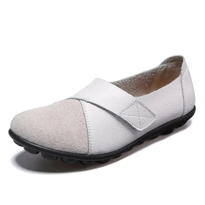 Women Loafers Patchwork Soft Sole Flat Shoes Angel Wishes