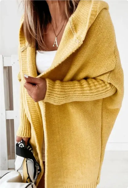 Knitted Hooded Cardigan Angel Wishes