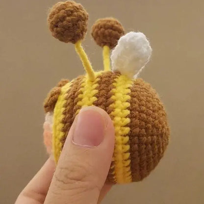 Handmade Crocheted Bee Angel Wishes