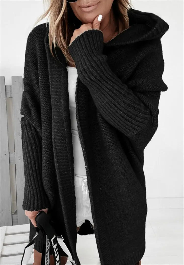 Knitted Hooded Cardigan Angel Wishes