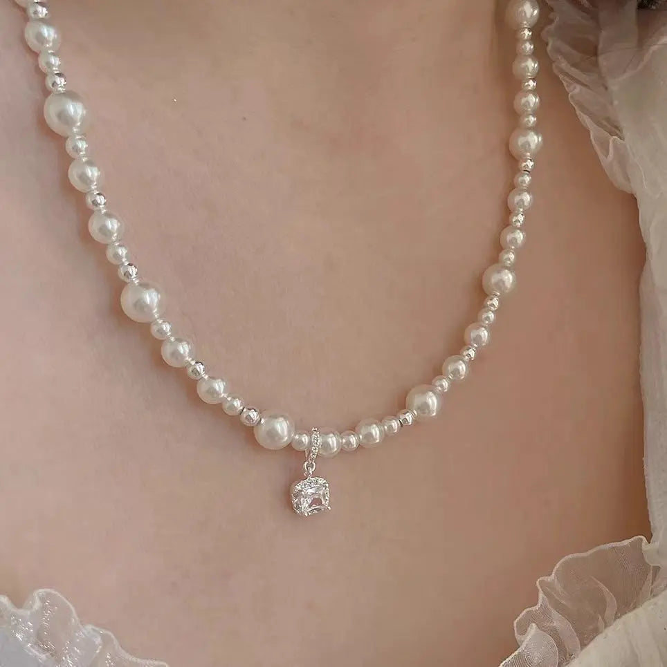 Stylish Necklace Clavicle Chain Angel Wishes