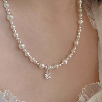 Stylish Necklace Clavicle Chain Angel Wishes