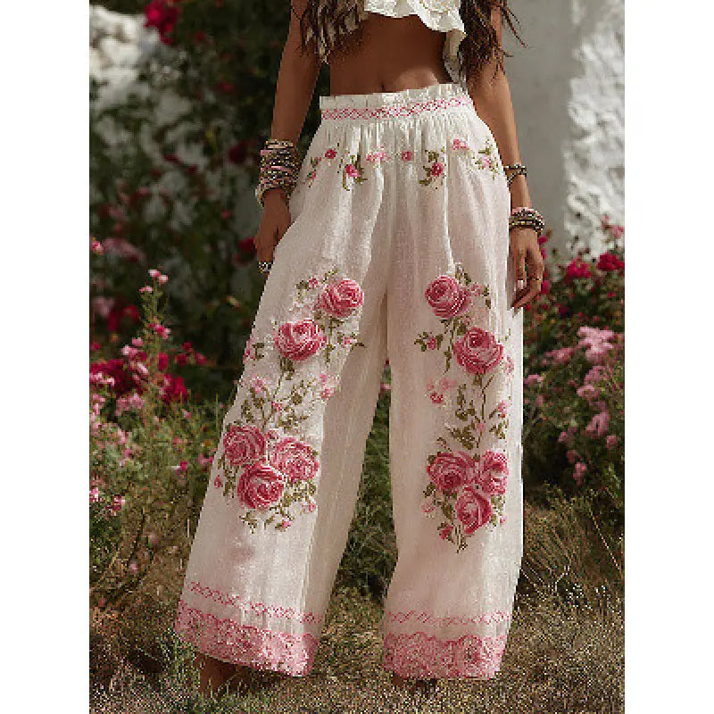 Elegant Straight Trousers Angel Wishes