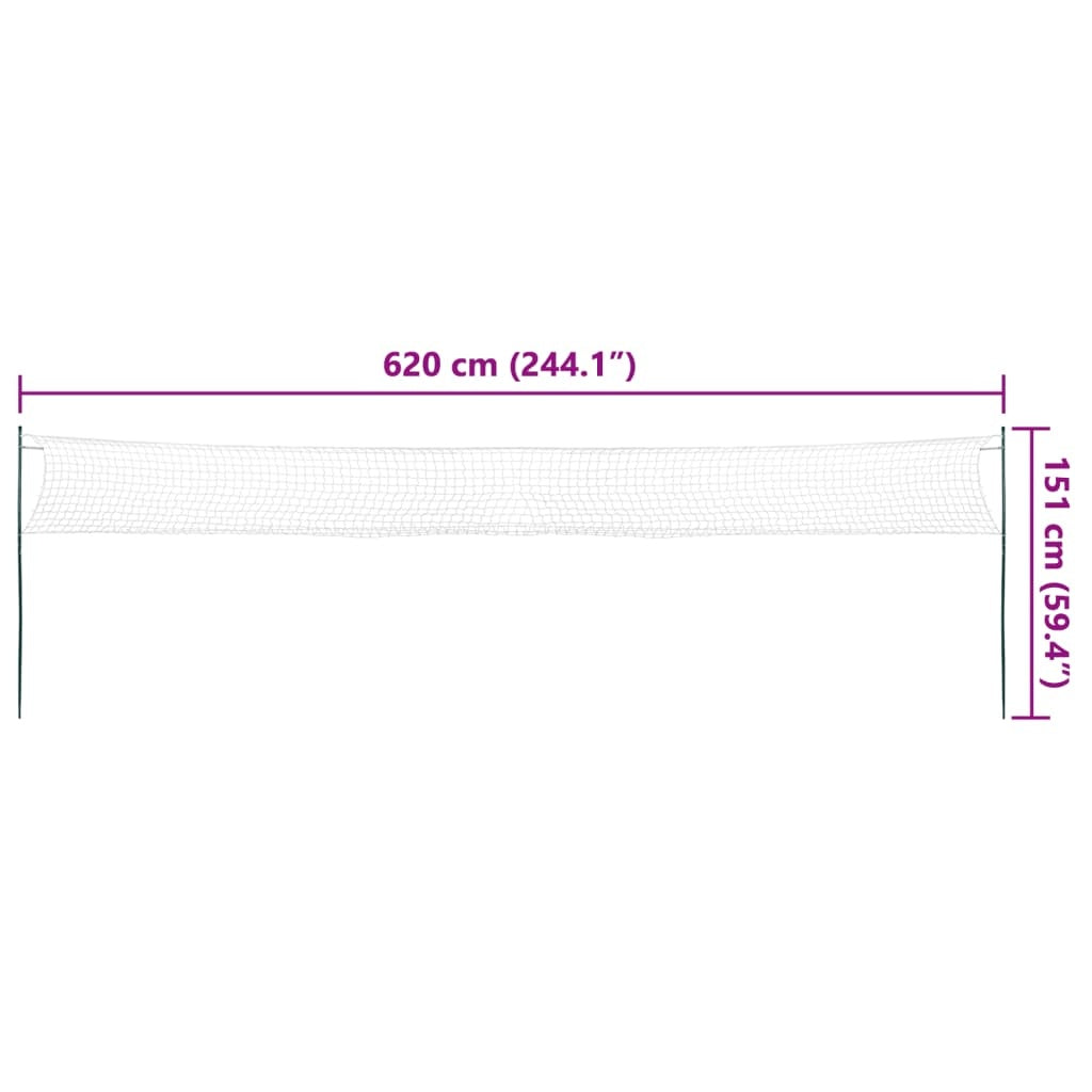 Badminton Set 620x151 cm Angel Wishes