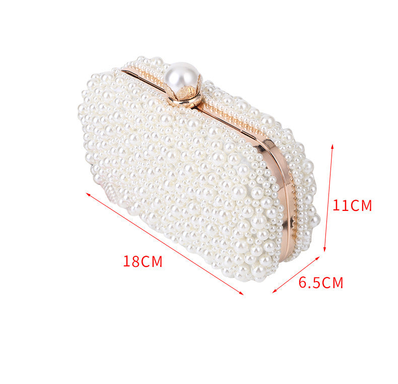 Pearl Dinner Clutch Bag Angel Wishes