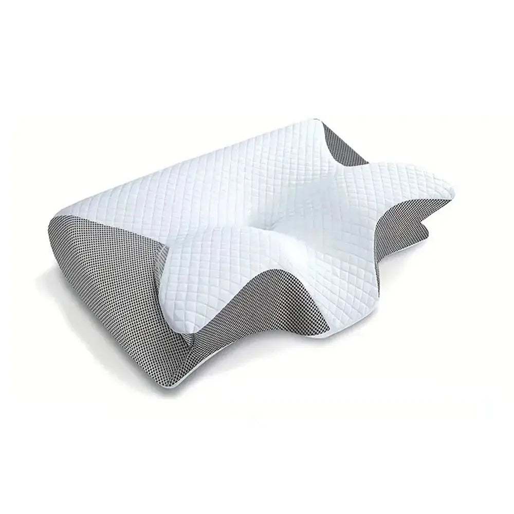 Memory Foam Cervical Pillow, 2 In 1 Ergonomic Contour Orthopedic Pillow For Neck Pain, Contoured Support Pillows,Neck Pillow Angel Wishes
