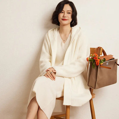 Fashion Knitted Cardigan Coat Angel Wishes