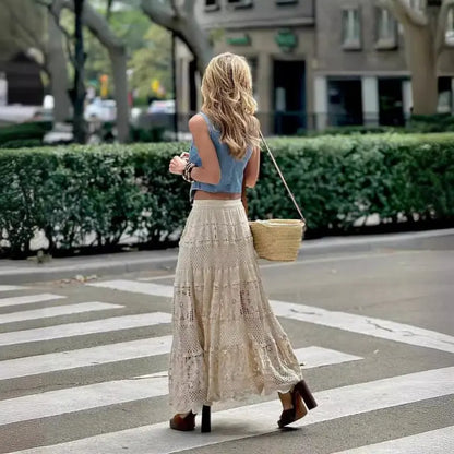 Crochet Lace Skirt Angel Wishes