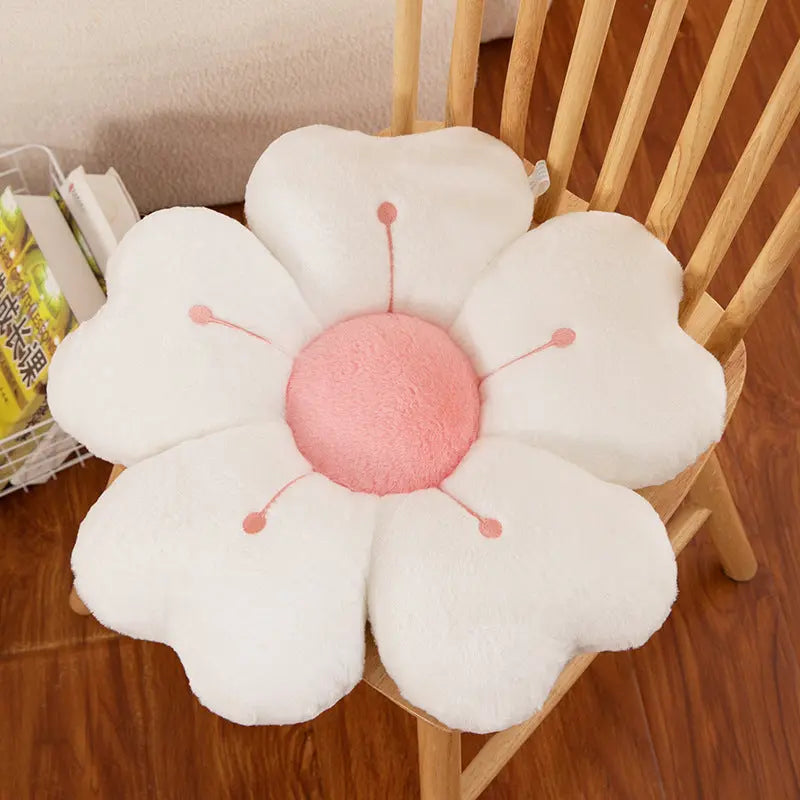 Home Creative Flower Cushion Plush Pillow Angel Wishes