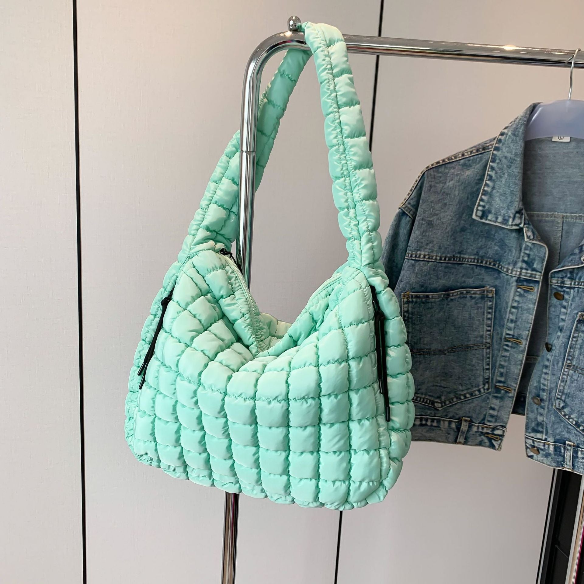 Crossbody Pleated Cloud Bag Angel Wishes