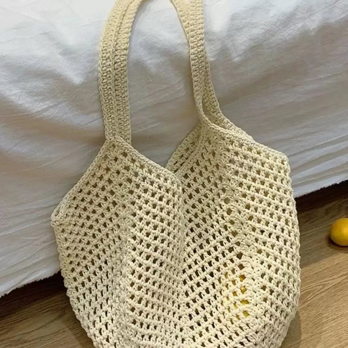 Hand-woven Tote Bag Angel Wishes