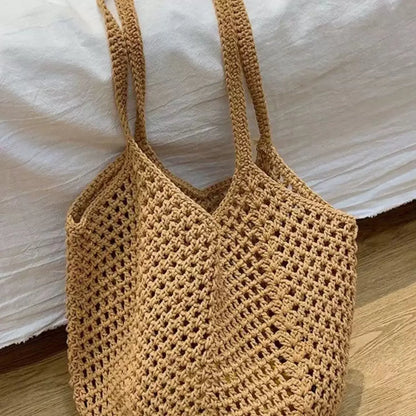 Hand-woven Tote Bag Angel Wishes