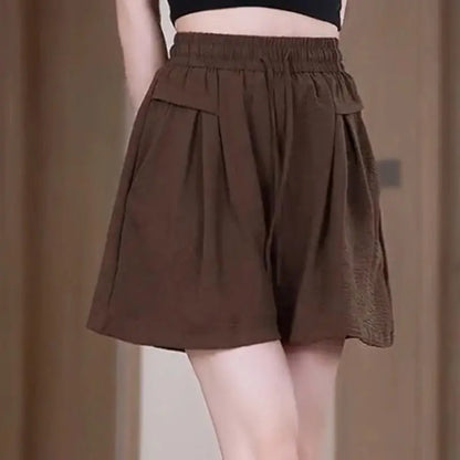 Casual High Waist Summer Plus Size Shorts Angel Wishes
